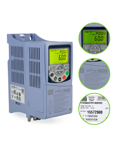 Inversor de Frequência Weg CFW500 Trifásico 3CV 380V 6,5A HD (G2)