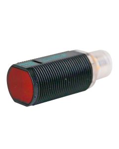 Sensor Fotoelétrico Retro Reflexivo Pepperl Fuchs 24V 0 a 4m M18 GLV18 GLV18-55/73/120