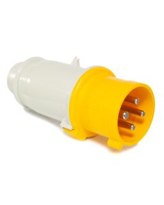 Plugue Industrial Amarela Scame 3P+T 32A 110V 4h 