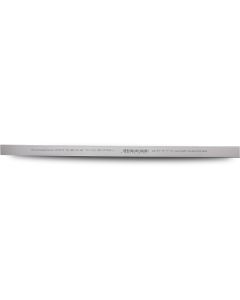 Canaleta Aparente PVC Hellermann Recorte Fechado Branco (2 Metros)