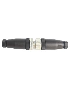 Conectores Macho Reto + Fêmea Reto M12 4 Pinos Pepperl Fuchs V1S-G-BK+V1-G-BK