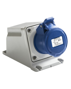 Tomada Industrial de Sobrepor 3P+T 32A 220V 9h IP44 Famatel 1