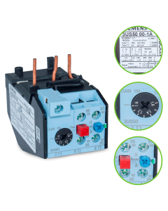 Rele Térmico de Sobrecarga Siemens 1 a 1,6A 3US50 001A E EP 1