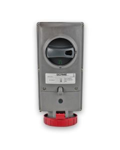 Tomada Industrial com Bloqueio 3P+T 32A 440V 11h IP69 Scame (GPR) 1