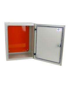Caixa para Painel Elétrico 50x40x30cm Metal View Tech