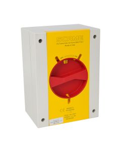 Chave Seccionadora Rotativa 16A 6P 160x220x115mm IP69 Scame