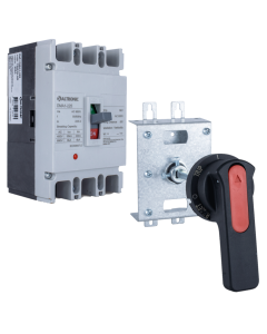 Disjuntor Caixa Moldada com Manopla 225A Tripolar Altronic 1
