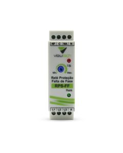Rele Falta de Fase Trifásico 380V Com Neutro View Tech RPS 1