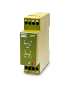 Rele Temporizador Coel 24VCC e 24VCA 15min com Retardo AEGT