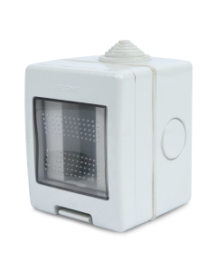 Caixa de Passagem Sobrepor 68x82x66mm IP55 Scame Cinza * EP 1
