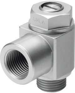 Válvula Reguladora de Fluxo Unidirecional Festo GRLA-1/8-B 1