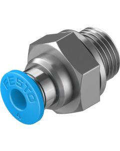 Conexão Pneumática Festo Engate Rápido Rosca G1/8 x 4mm 1