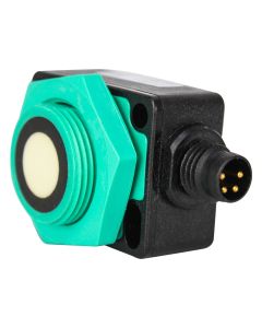 Sensor Ultrassônico Industrial Pepperl Fuchs 24V 6-80cm IO UC800-F77S-IU-IO-V31