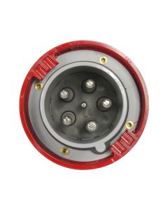 Plugue Industrial 3P + N + T 63A 380V 6h IP66/67/69 Scame