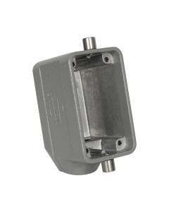 Carcaça Metálica Saída Lateral Trava Frontal H10B-SE-2B-PG16 1