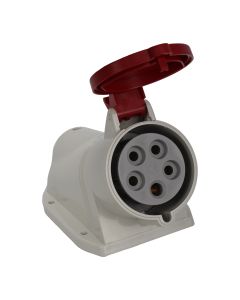 Tomada Industrial de Sobrepor 3P+N+T 32A 380V 6h IP44 Scame 1