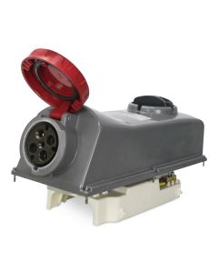 Tomada Industrial com Bloqueio 3P+T 63A 440V 11h IP69 GRP Scame (GRP Embutir) 1
