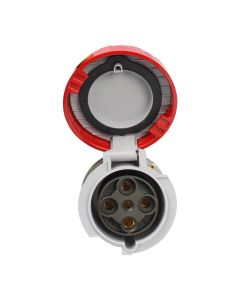 Tomada Industrial Móvel 3P + T 63A 380V 6h IP66/67/69 Scame 1