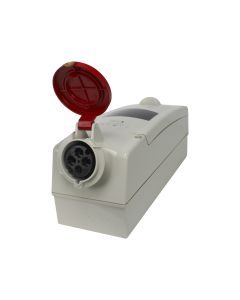 Tomada Industrial com Bloqueio 3P+T 32A 380V 6h IP44 Scame 1