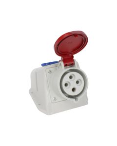 Adaptador Industrial Padrão Suíço 3P + T 32A 380V 6h IP54 (Scame) 1