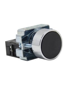 Botão de Pulso 22mm Preto 1NA Sibratec