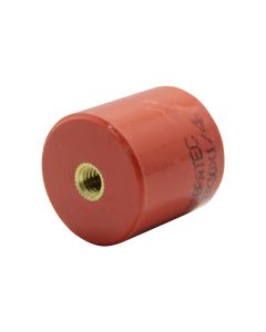 Isolador Epóxi MNS 30x30xM6 Vermelho Sibratec