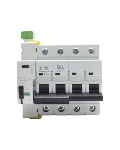 Disjuntor 63A 4 Polos DIN com Rearme Automático Temporizado