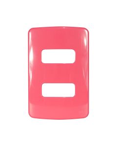 Placa 4x2 WEG 2 Posições Composé Rosa