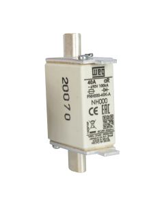 Fusível NH Ultra Rápido aR 40A Weg FNH000 40K A