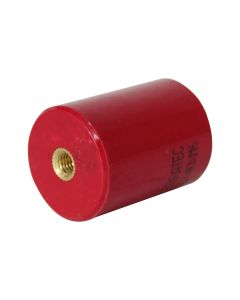 Isolador Epóxi MNS 30x40xM6 Vermelho Sibratec