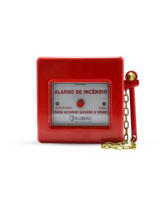Acionador Manual Endereçável com Martelo AM-E Ilumac