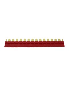 Pente de ligação 16 Polos 36A Vermelho Finder* 1