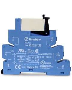 Rele de Interface Modular Finder 110Vca/Vcc 2NAF 8A 38.52