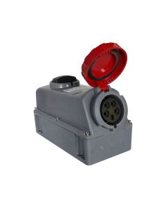 Tomada Industrial com Bloqueio 3P+N+T 32A 380V 6h IP66 Scame 1