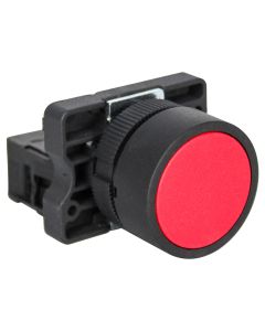 Botão de Pulso 22mm Vermelho 1NF Monopolar