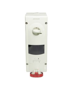 Tomada Industrial com Bloqueio 3P + N + T 16A 380V 6h Scame Vermelho 1