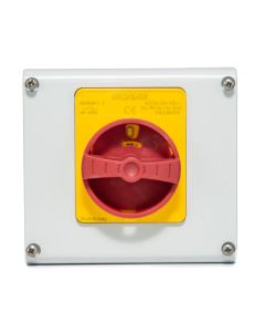 Chave Seccionadora Rotativa 20A 4P 136x125x84mm Scame