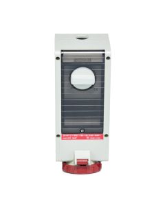 Tomada Industrial com Bloqueio 3P+N+T 16A 380V 6h IP66 Scame