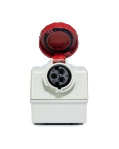 Tomada Industrial com Bloqueio 2P+T16A 380V 9h IP66/67 Scame 1