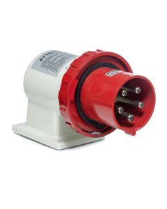 Plugue Fixo Para MBOX 3P + N + T 125A 380V 6h Scame Vermelho 2