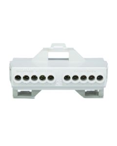 Conector Barra IP20 Scame Cinza Horizontal