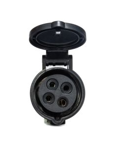 Tomada Industrial Móvel 3P+T 16A 600V 5h IP44 Scame Preto