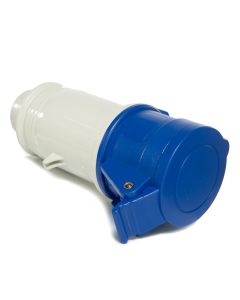 Tomada Industrial Móvel 3P + T 16A 220V 9h IP44 Scame Azul
