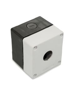 Caixa Plástica Botoeira para Comando 1 Furo 22mm 1