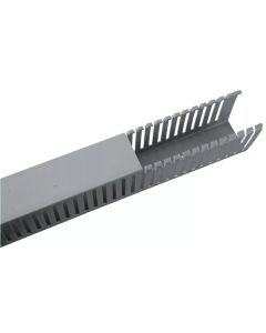 Conjunto Canaleta Cinza 50x50 PVC HD4P Hellermann