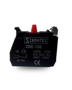 Bloco de Contato 1NF Ruptura Positiva NR12 Sibratec