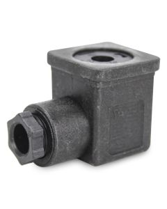 Conector DIN43650C 4 Polos Fêmea Gefran PG7 Cabo 6mm 90°