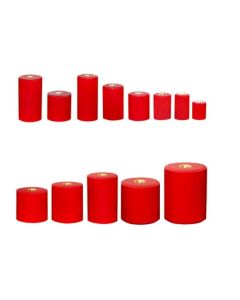 Isolador Epoxi 25 x 30 x M6 MNS Vermelho