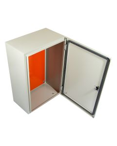 Caixa para Painel Elétrico 60x40x25cm Metal View Tech
