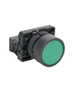 Botão de Pulso 22mm Verde 1NA Monopolar